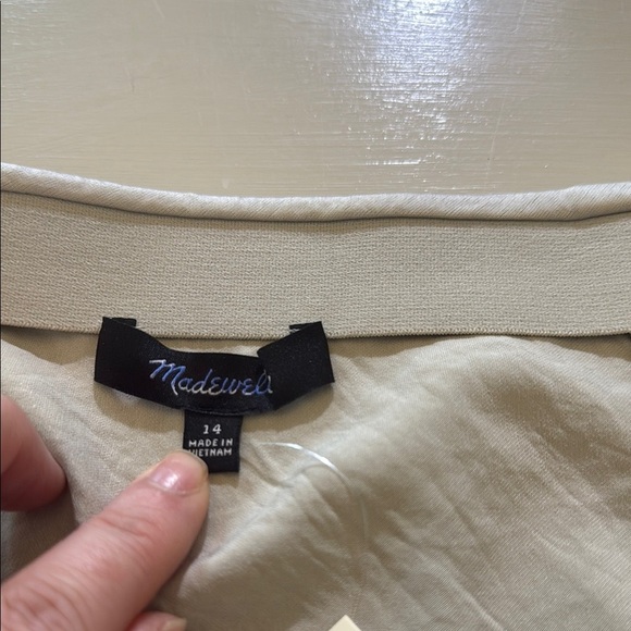 Madewell Satin Maxi Slip Skirt Size 14 - Picture 11 of 14